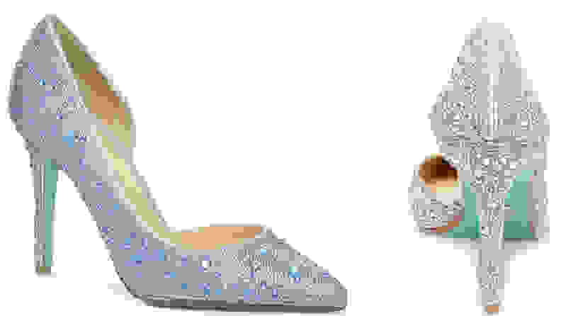 Invest in these ten blue wedding shoes come the big day.