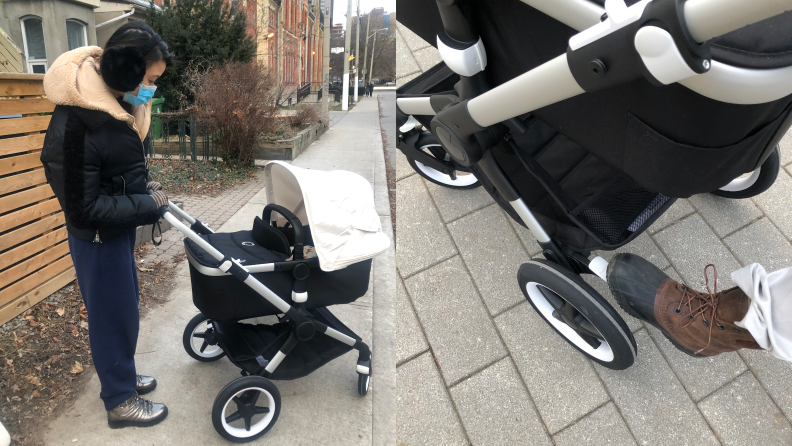 The Bugaboo Fox 2 is a stylish stroller that's easy to use.