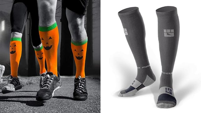 Compression socks from Gone For a Run and MudGear