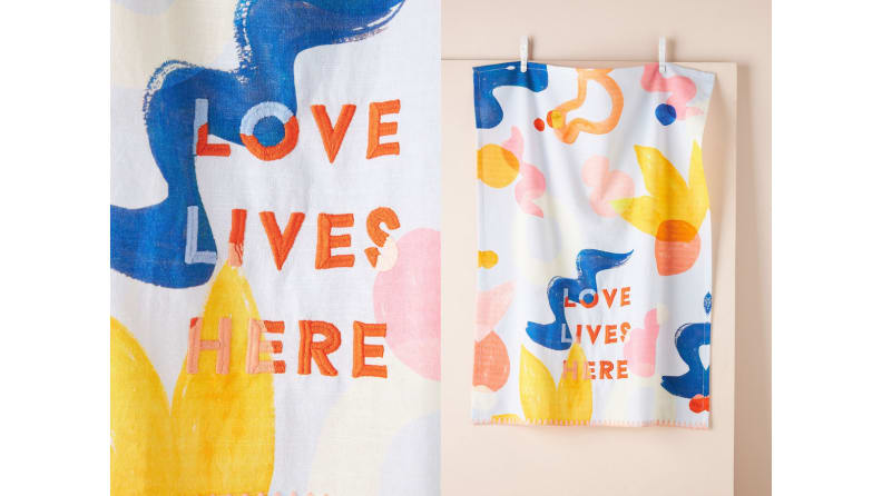 Best engagement gifts: Dish towels