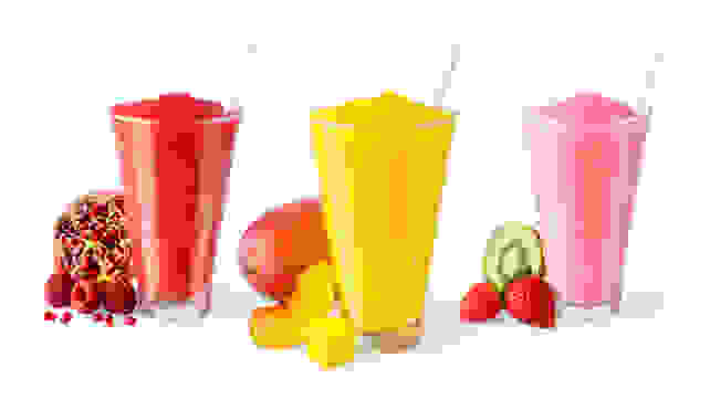 Frozen fruity drinks