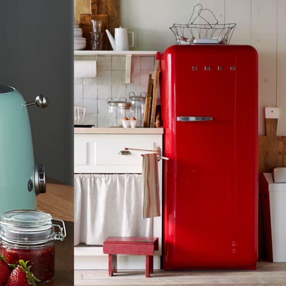 SMEG's New Fridge Offers the Storage Its Covetable Retro Counterpart Doesn't