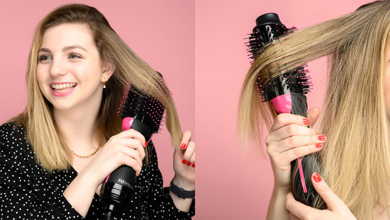 The Revlon One-Step Hair Dryer and Volumizer.