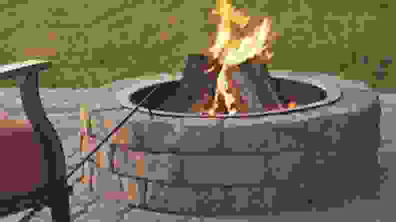 There's no easier way to build a beautiful fire pit.
