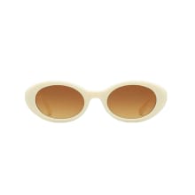 Product image of Madewell Russell Oval Sunglasses in 'Antique Cream'