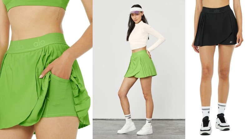 Womens Alo Yoga white Aces Tennis Skirt | Harrods # {CountryCode}