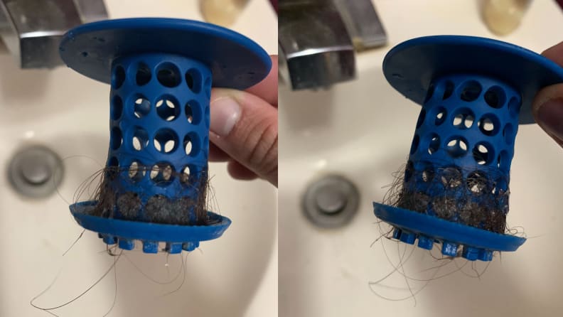 TubShroom bathroom hair catcher review