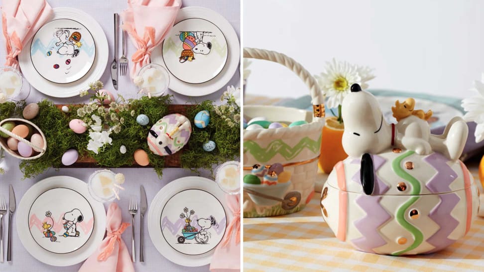 Lenox dropped the sweetest Peanuts Snoopy Easter collection