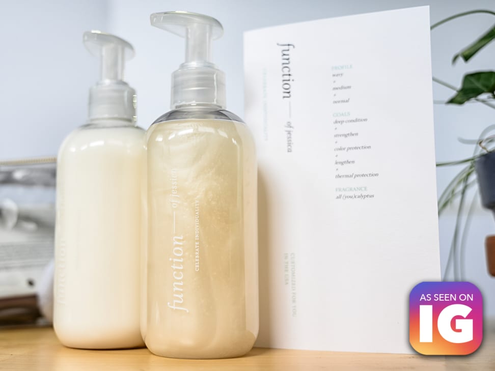 Function of review: Is the personalized shampoo and conditioner it? - Reviewed