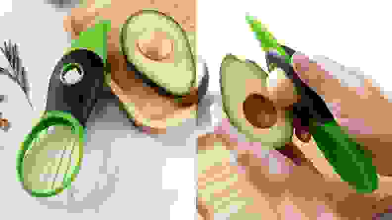 the avocado peeler