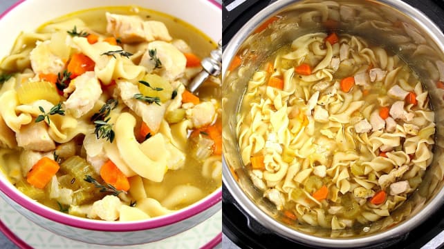 Instant Pot Chicken Noodle Soup