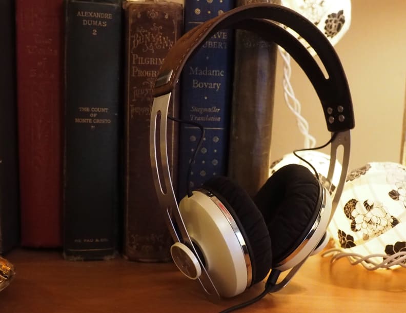 The Sennheiser Momentum On-Ears use stylish, sophisticated design.