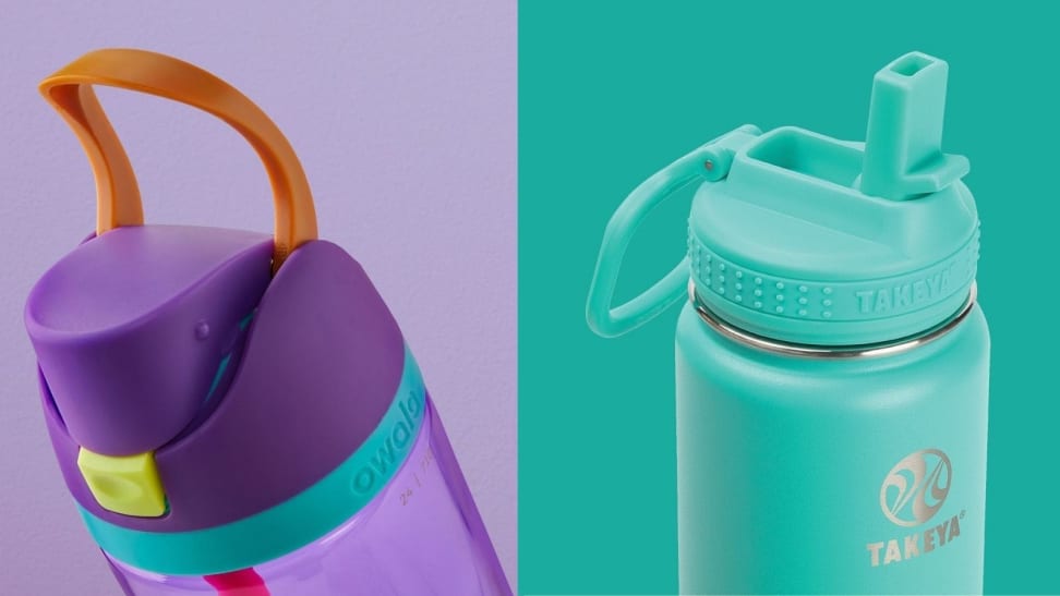 OWALA FreeSip Insulated Water Bottle with Straw