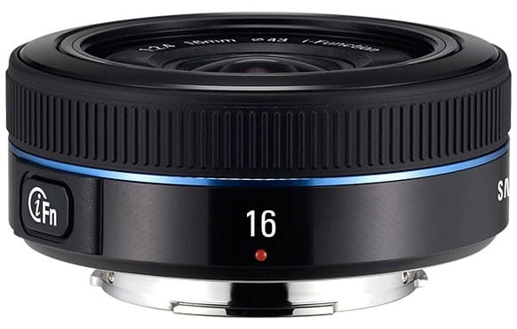 Product Image - Samsung 16mm f/2.4 Ultra wide pancake
