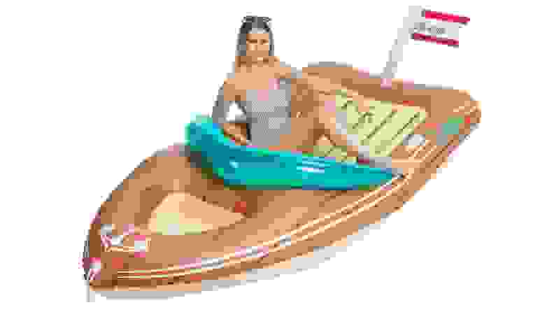 Boat Pool Float