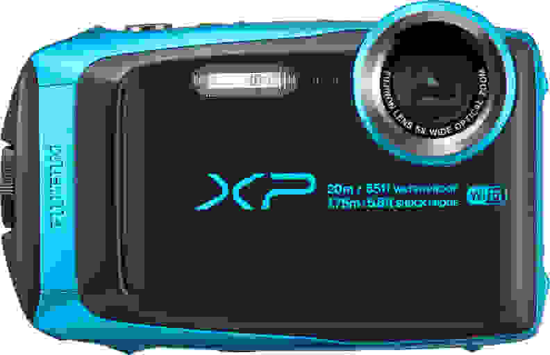 The XP 120 is a new waterproof point-and-shoot from Fujifilm, with a simple, rugged design.