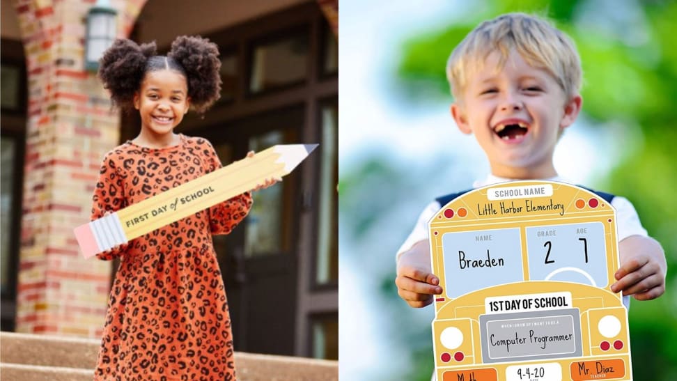 16 adorable first-day-of-school signs to mark the big day