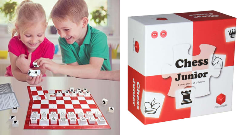 Croove Electronic Chess and Checkers Set with 8-in-1 Board Games, for Kids  to Learn and Play