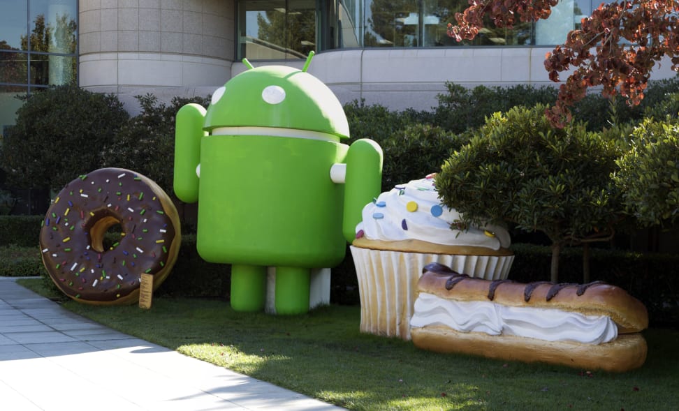 Android mascots