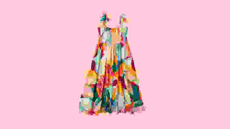 colorful girls summer dress