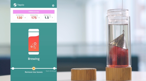 Teplo's a beautiful gadget that simplifies the tea making process.