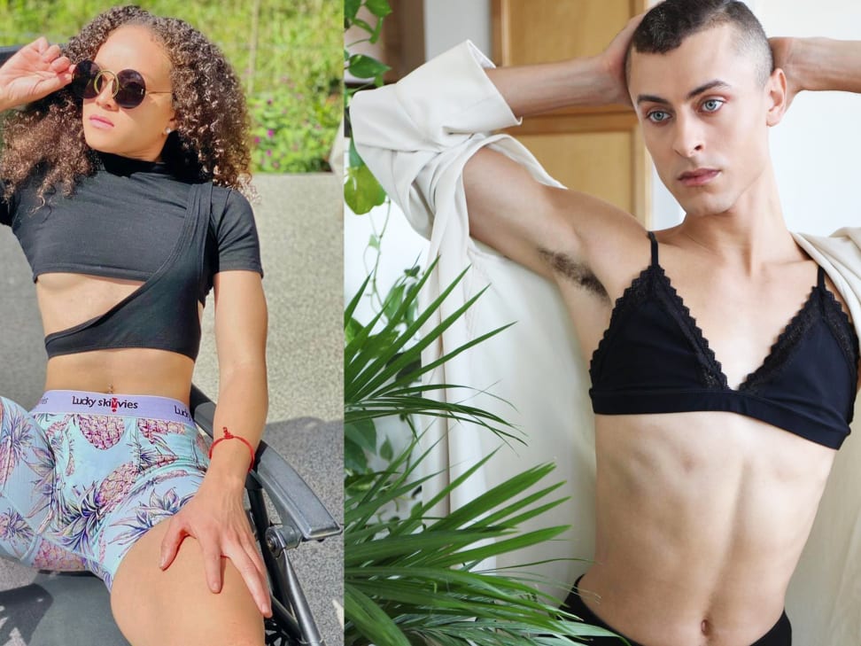 Transgender Men Briefs Crossdresser Panties Underwear Transvestite Trans  Thongs