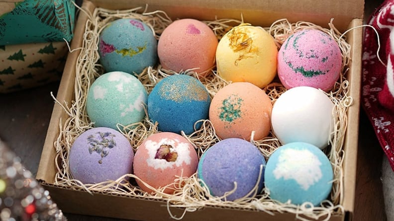 Bath bomb gift set