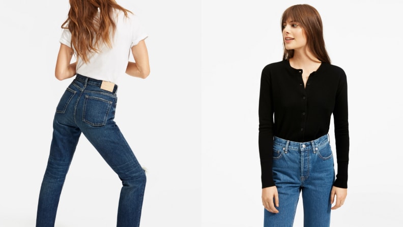 everlane mom jeans