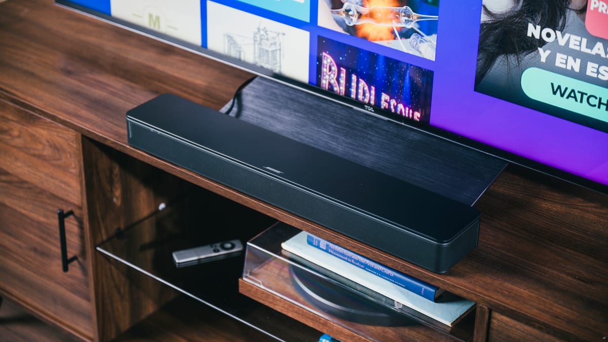 Barre de son Bose TV Speaker Dolby Digital compacte connexion