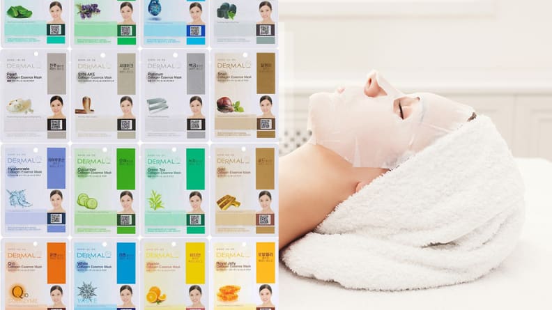 Dermal Korea Collagen Mask Set