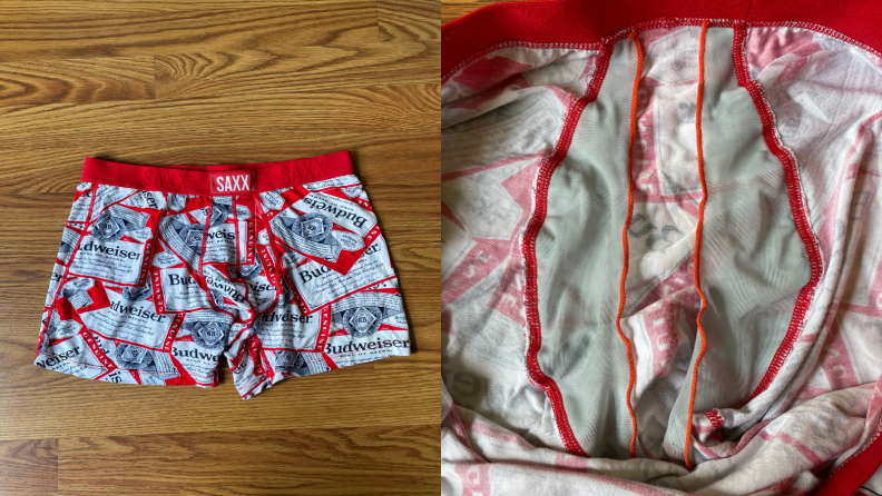 Budweiser branded Saxx underwear