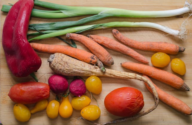 Wrinkled Produce