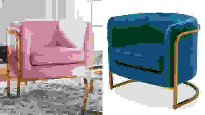 MoDRN Marni barrel accent chair