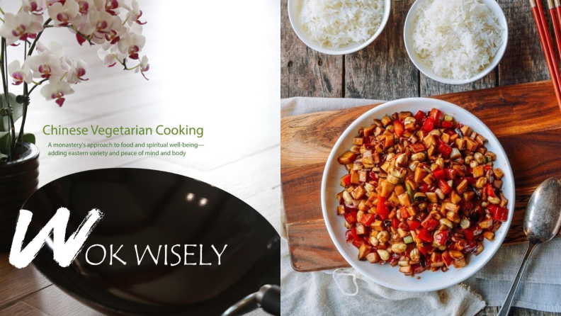 Wok Wisely is a cookbook about vegetarianism in Chinese cooking.