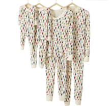 Product image of Hanna Andersson Bright Bulbs matching family Christmas pajamas 