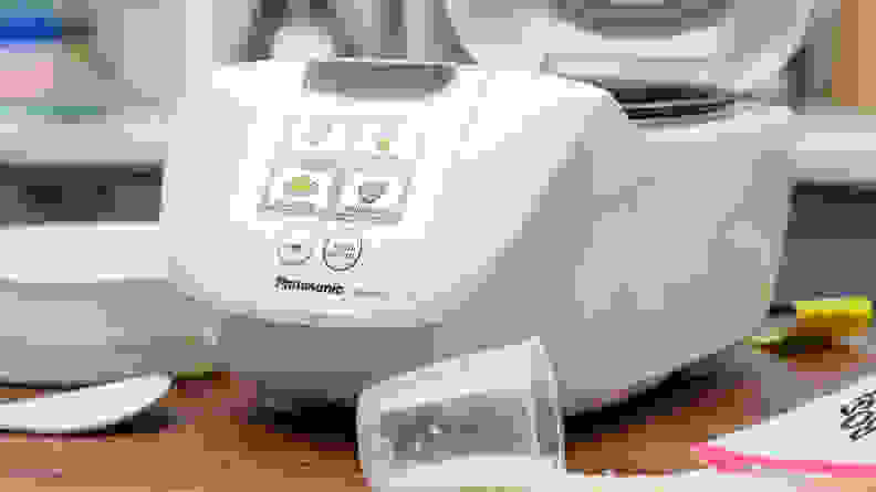 Panasonic One-Touch Fuzzy Logic rice cooker is excellent at cooking a variety of rice.