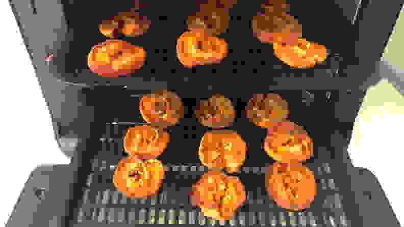 Instant Pot Vortex - dehydrating apricots