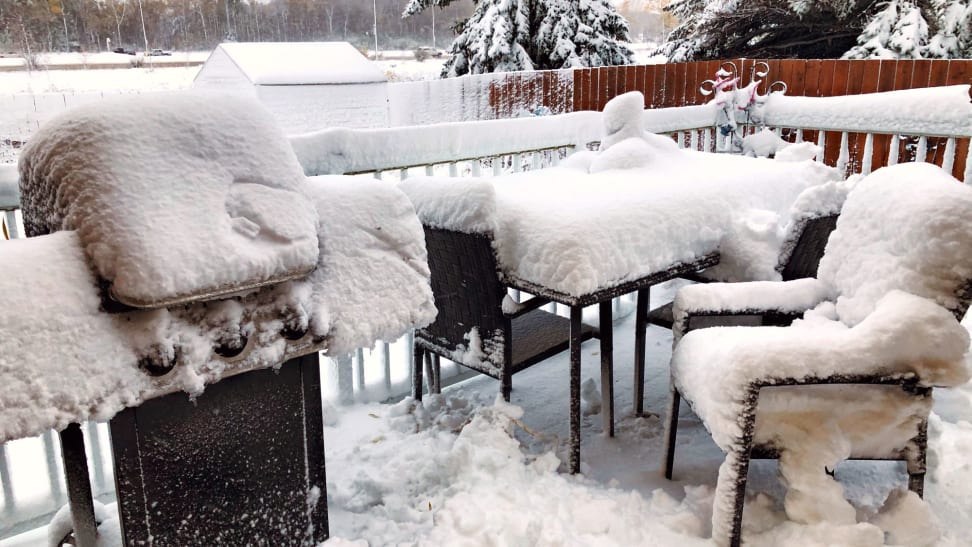 How to store patio furniture if you don’t have a shed