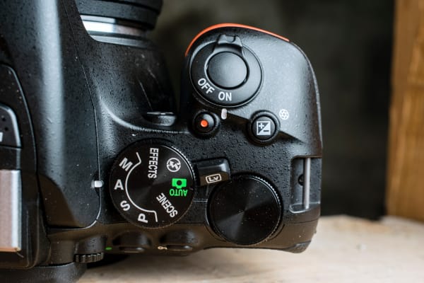 The top controls aren't as crowded as most small cameras, but offer all the versatility you could ask for.