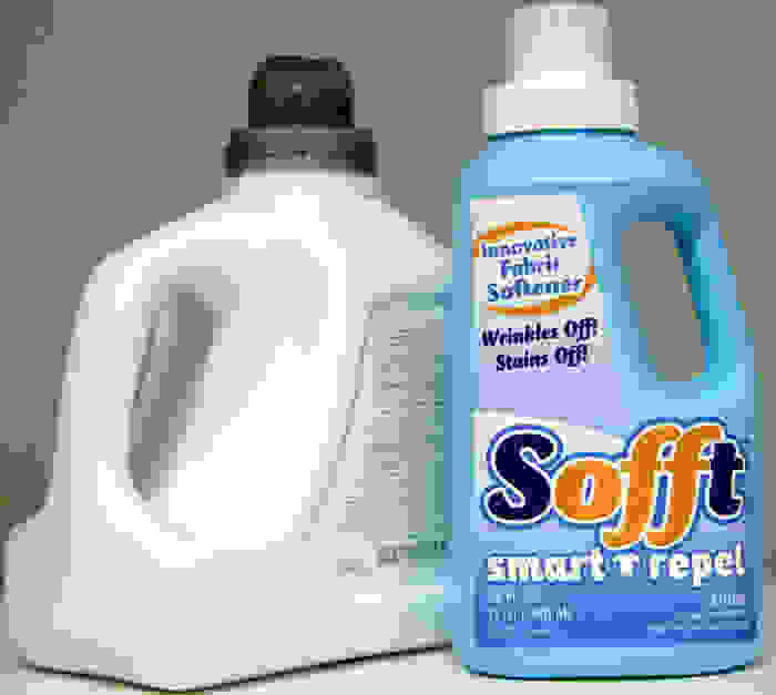 A prototype Sofft bottle