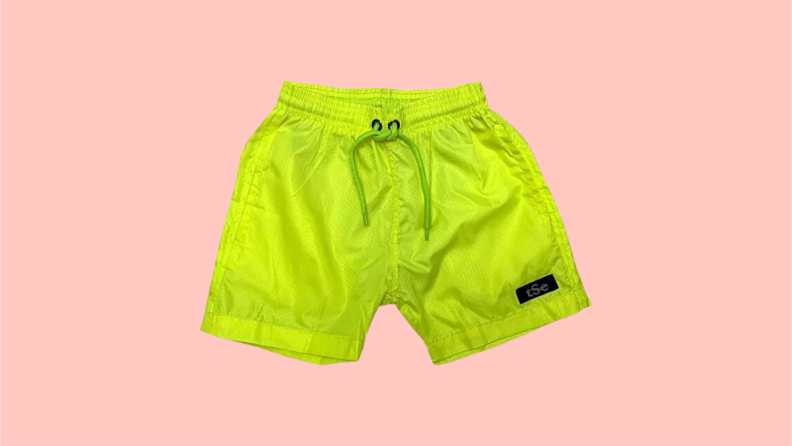 Product image of Season Essentials quick-drying shorts on background.