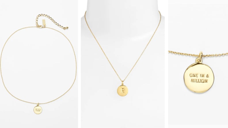 monogram necklace