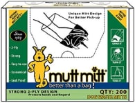 Mutt mitt dog poop bags on sale