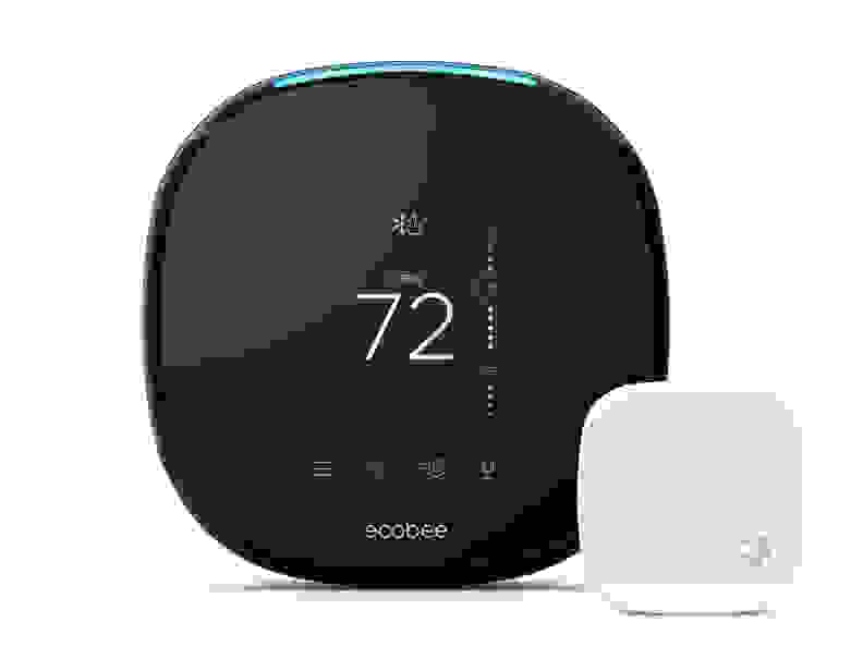 The Ecobee4 smart thermostat with Alexa
