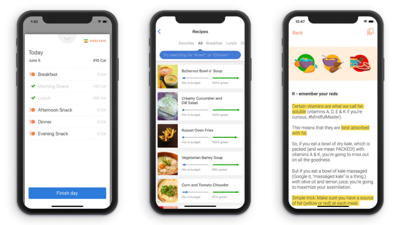 noom app food logging