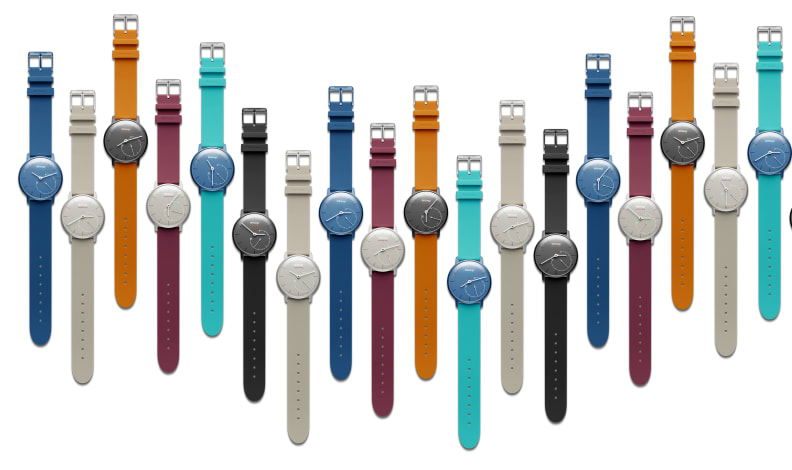 Activité Pop color options