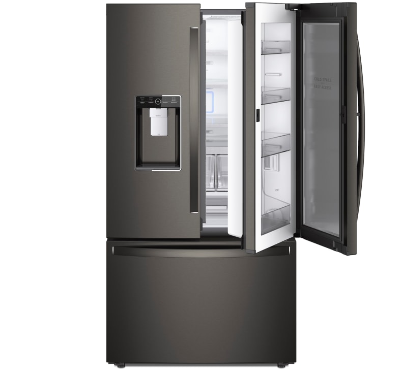 Whirlpool black stainless door-in-door refrigerator