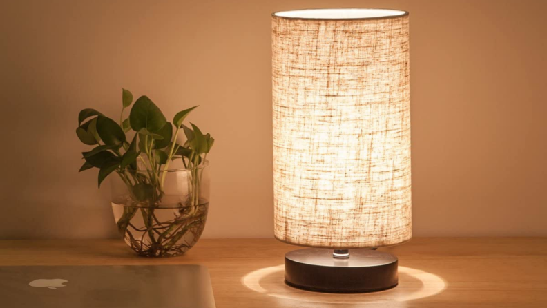 A minimalist lamp.