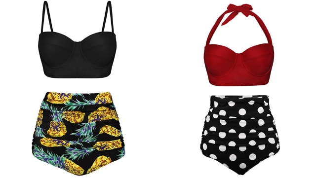 Aixy Women Vintage Swimsuits