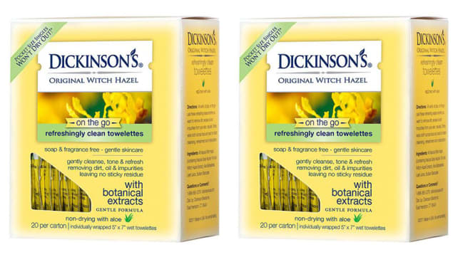 Dickinson's Witch Hazel Towelettes